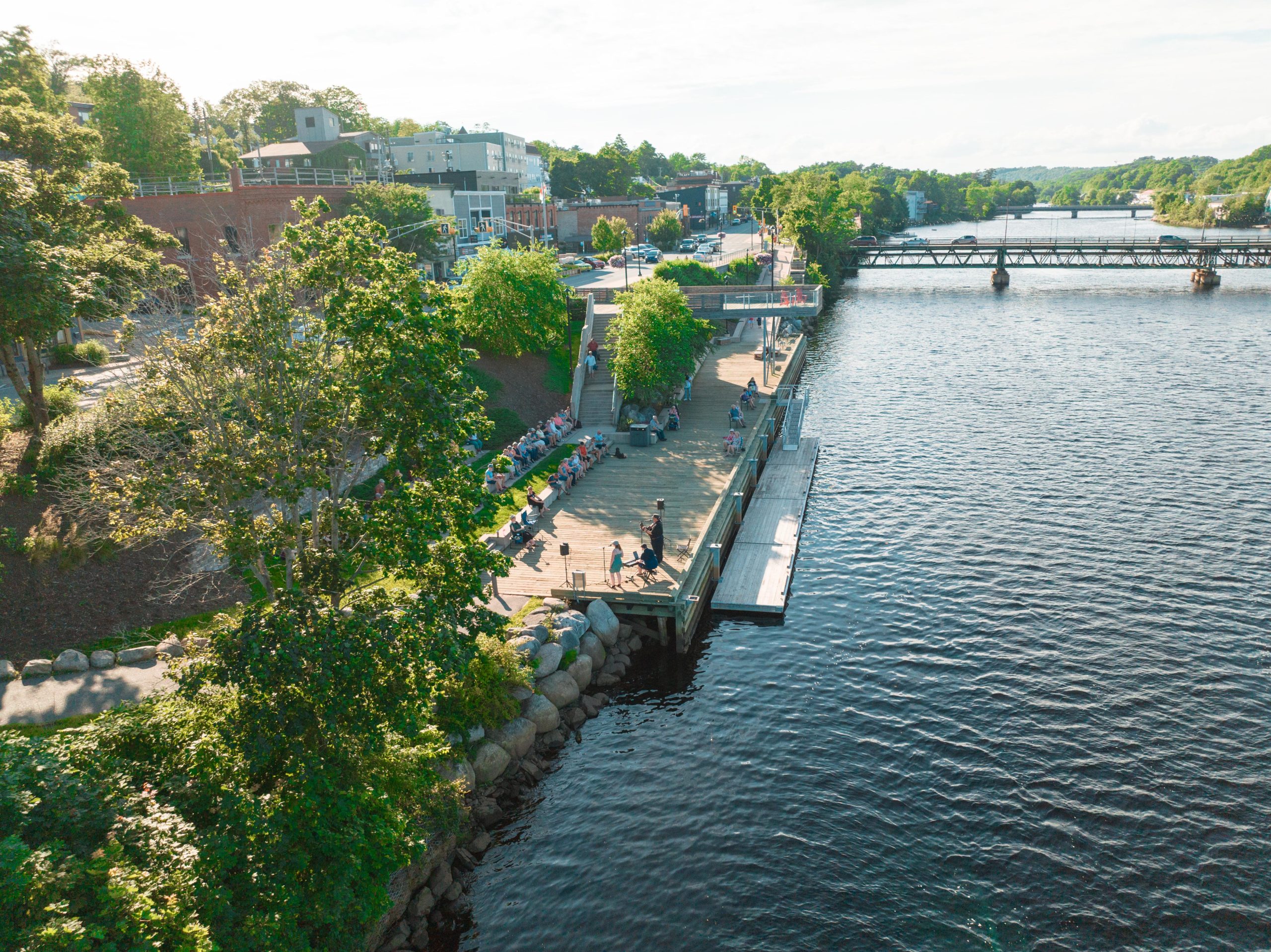Bridgewater, Pijinuiskaq Park, on the LaHave River
