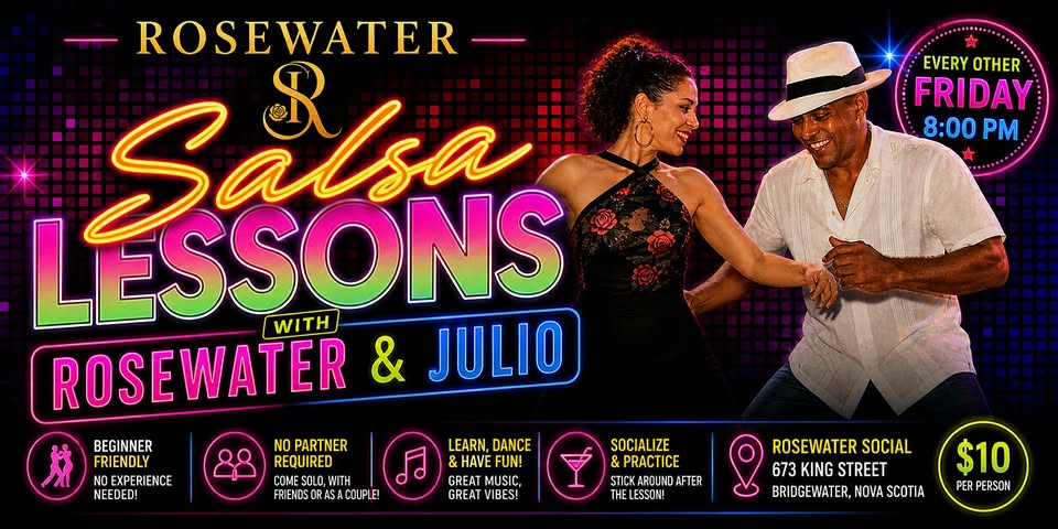 Salsa Lessons at Rosewater Social