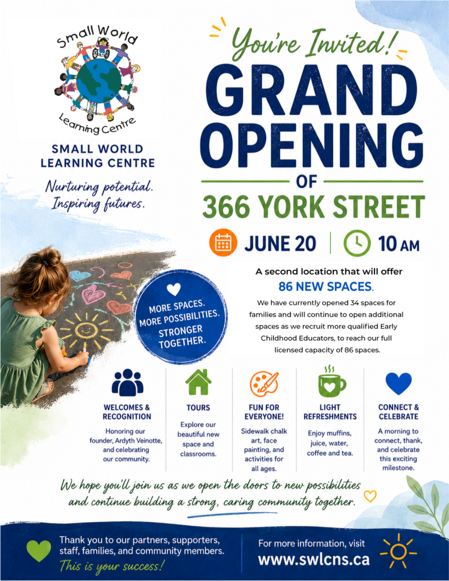 Grand Opening – Small World Learning Centre EXPANSION