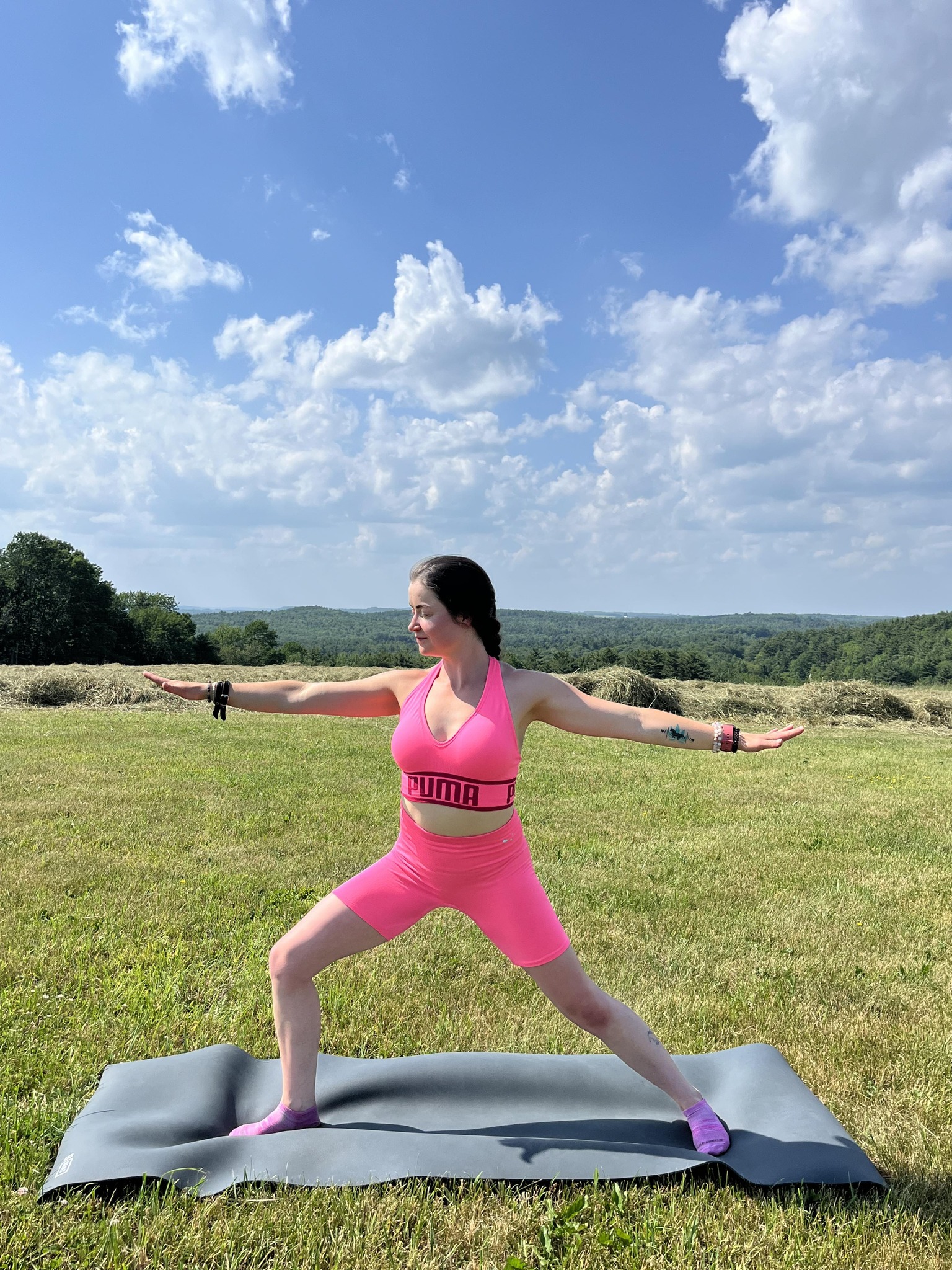 Relax by the LaHave River with an outdoor Morning Core & Flow Class