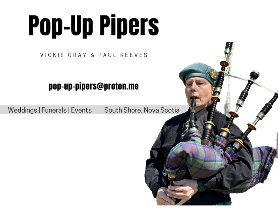 Pop-Up Bagpipe Performance at Eastside Plaza