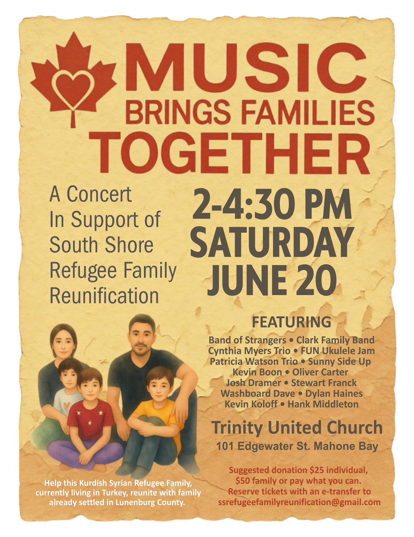 MUSIC Brings Families TOGETHER Concert