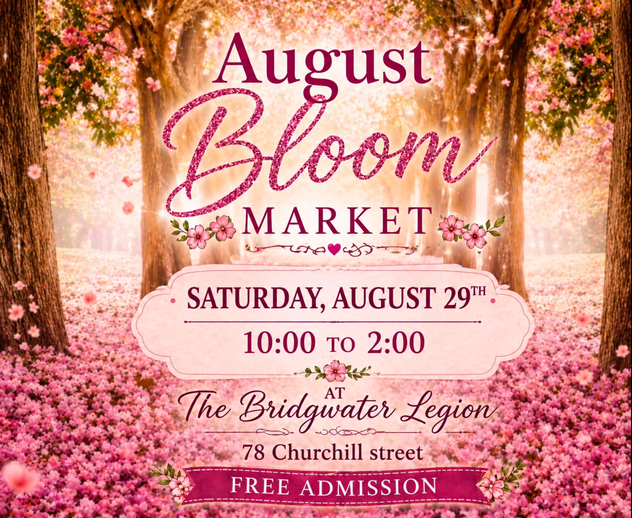 August Bloom Market
