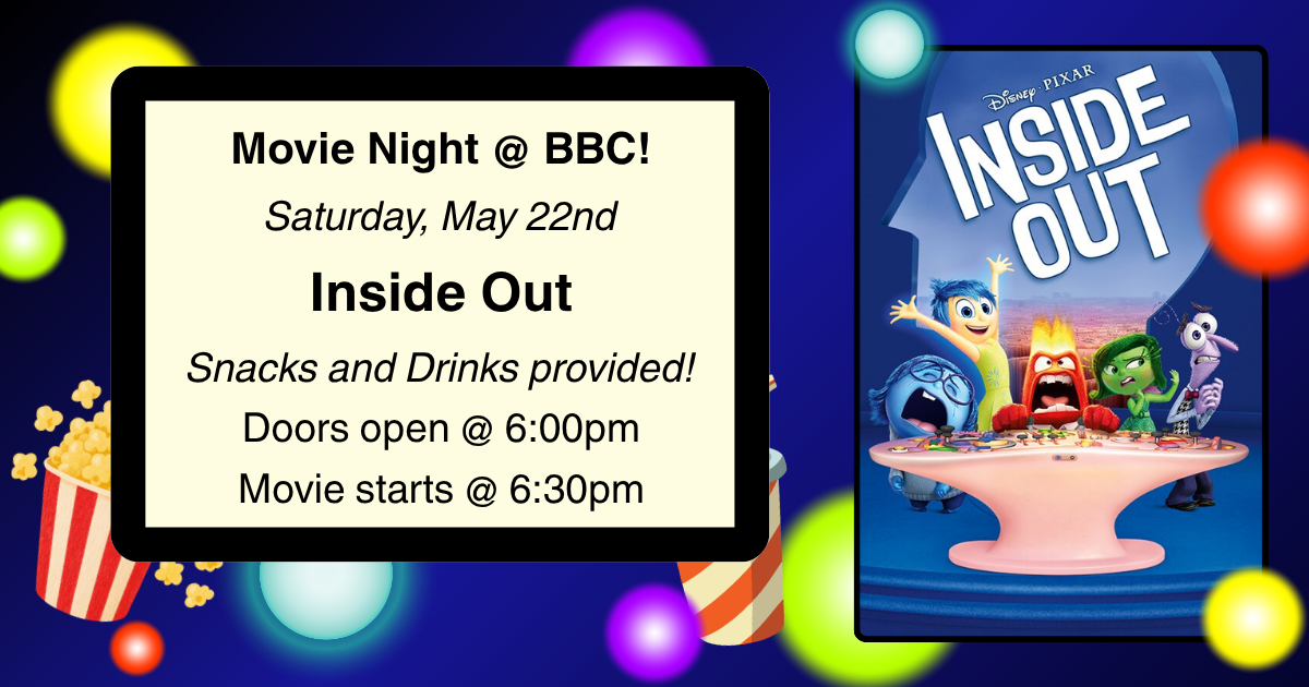 Movie Night at Bridgewater Baptist Church!