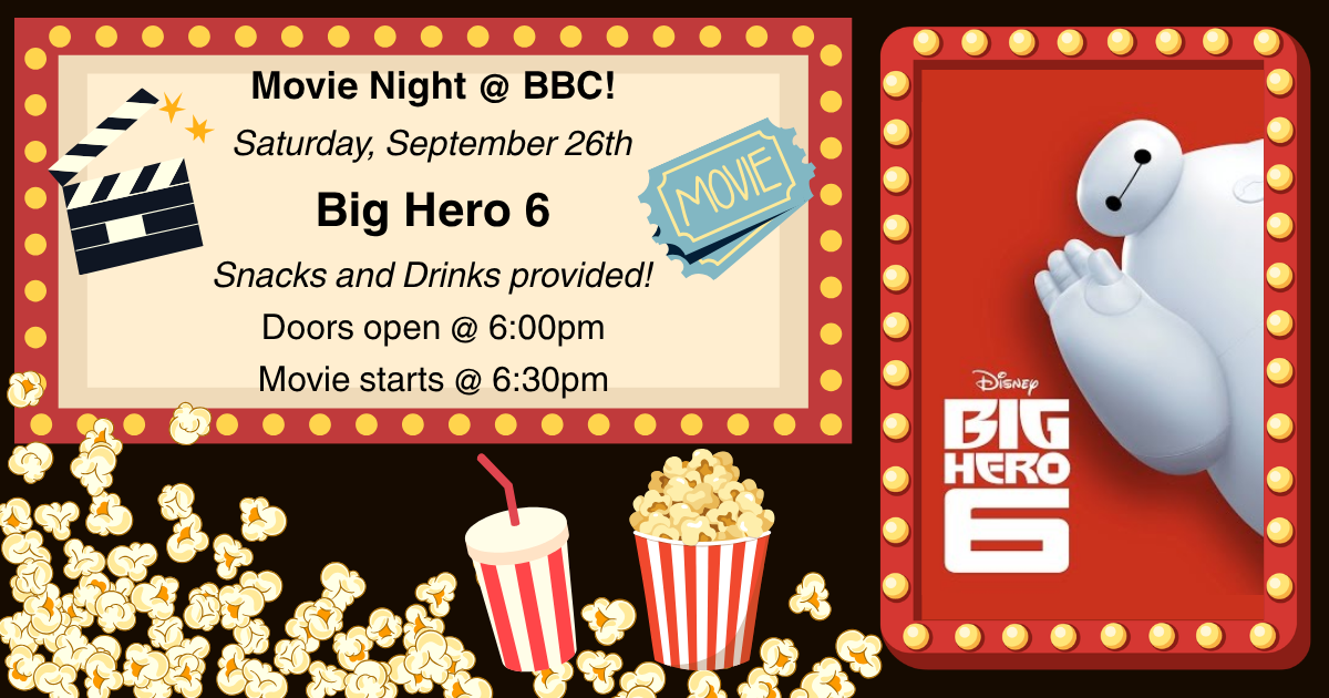 Movie Night at Bridgewater Baptist Church!