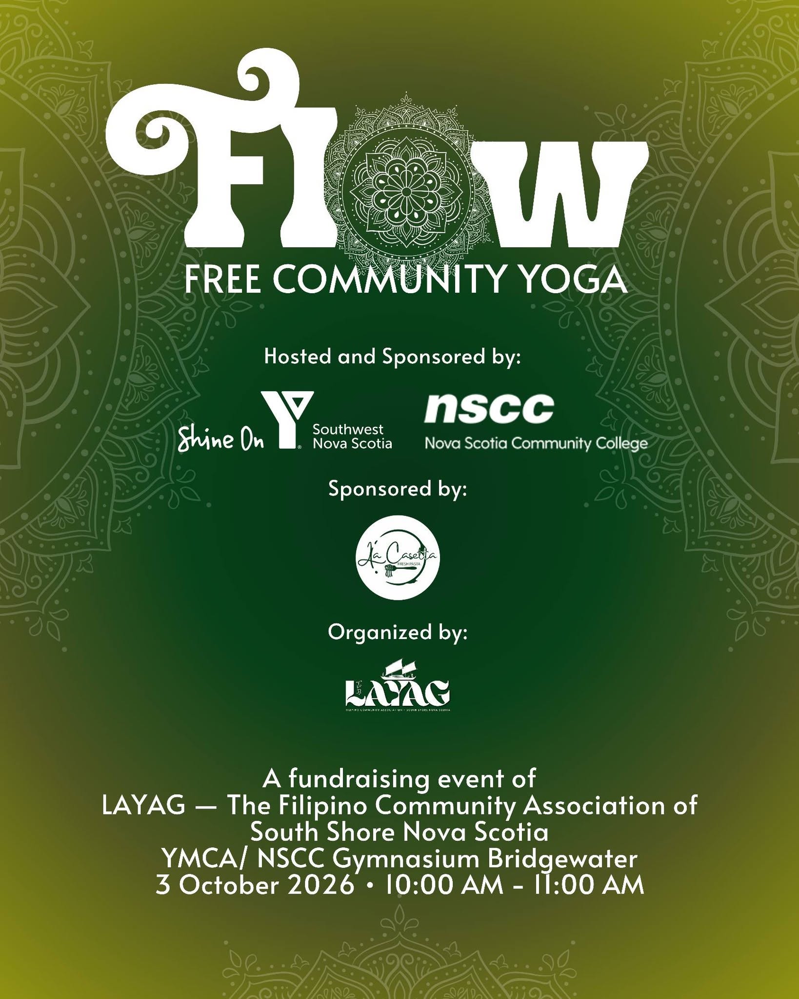 LAYAG Community Yoga Fundraiser