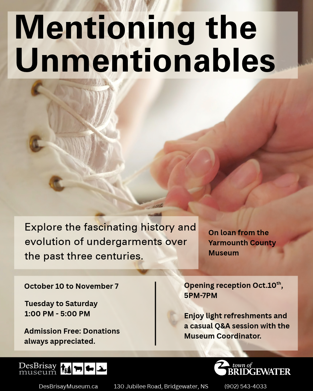 Mentioning the Unmentionables Exhibit Opening